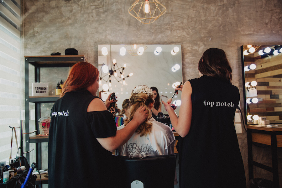 top notch peinado y maquillaje en San Pedro